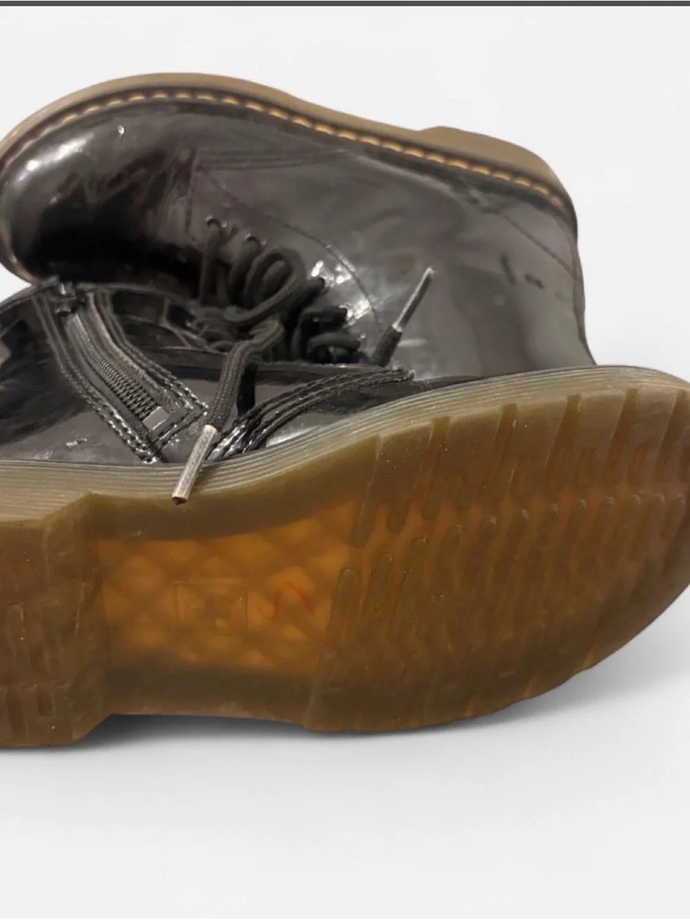 Dr. Martens glossy patent